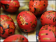 03. 23. Hímes tojás festés